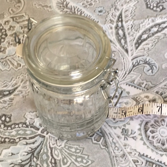 Kitchen Vintage Glass Storage Jars With Lid Poshmark